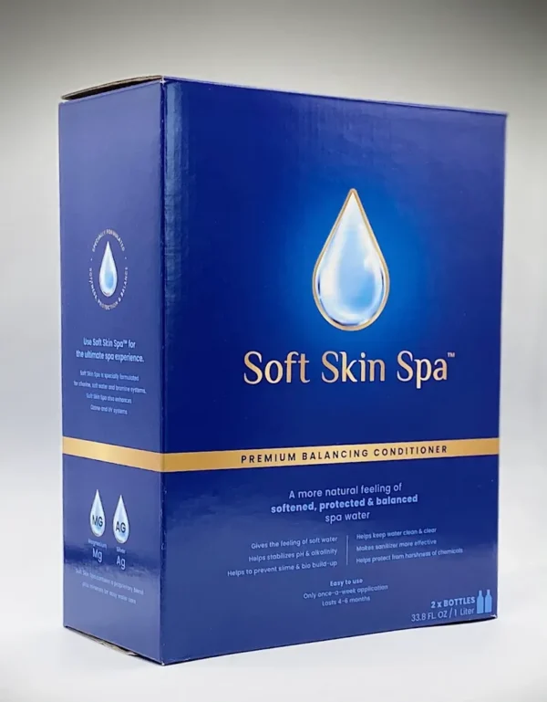 A box of soft skin spa products
