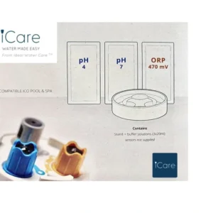 A picture of the front cover of icare water filter.