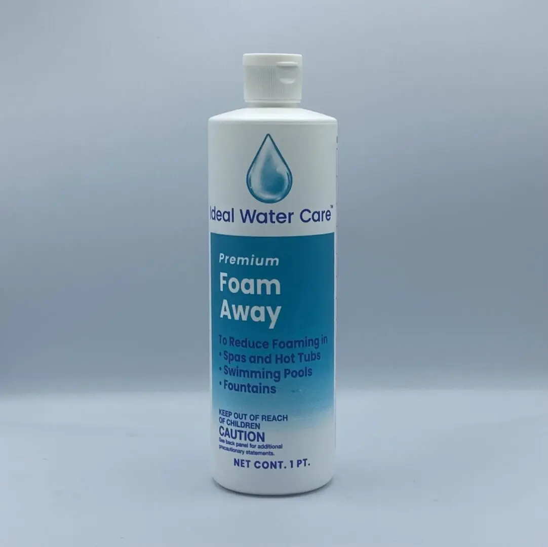 A bottle of foam away is shown.