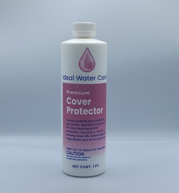 A bottle of water protector is shown.