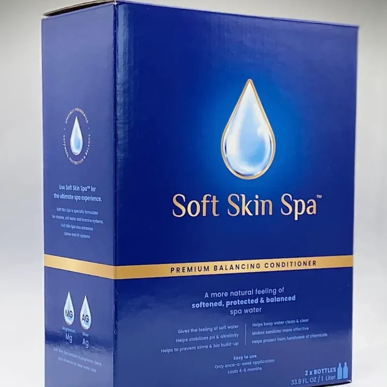 A box of soft skin spa products